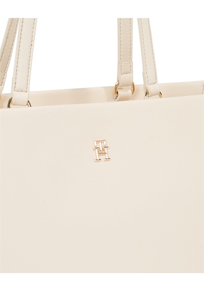 Tommy Hilfiger Th Legacy Kadın Açık Bej Tote Çanta-15655