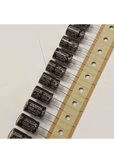 1000mf 25v 10x16 Jackson Elko Kondansatör 40 Adet