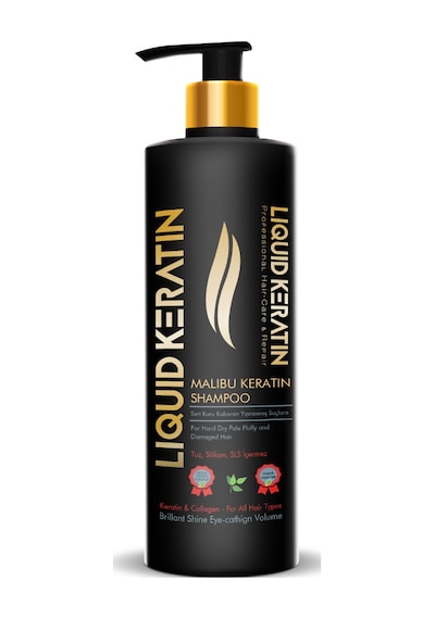 Liquid Keratin Kuru Mat ve Sert Saçlar için Keratin Şampuan 350 ML