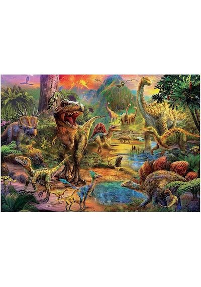 Educa Puzzle 1000 Parça Dinazorların Ülkesi 17655