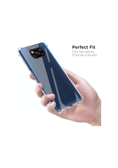Xiaomi Poco X3 Pro Kilif Köse Korumali Seffaf Silikon Kapak 415481359