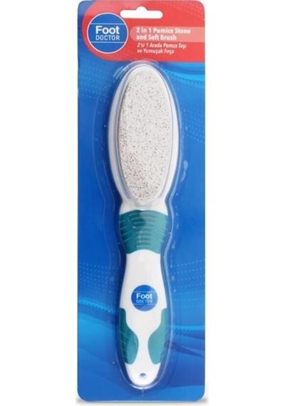 Foot Doctor 2'si 1 Arada Pomza Taşı ve Ayak Fırçası 10765