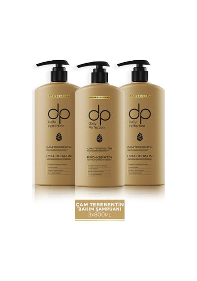 Dp Daily Perfection Şampuan Çam Terebentin 3 x 800 ML