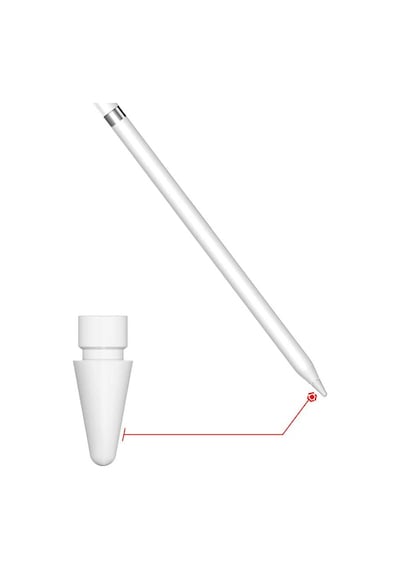 Goojodoq Pencil Uyumlu Stylus Uçları - 4'lü Paket Stylus