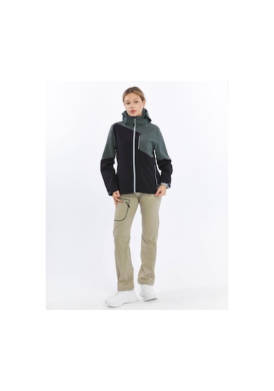 Mapamyumco Windbreaker Kadın Ceket-füme-siyah Füme