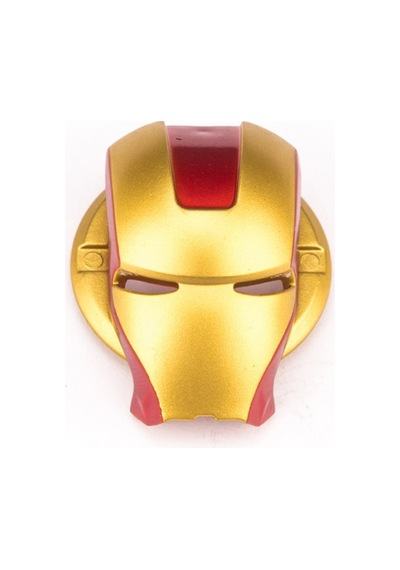 Start Stop Çerçevesi Koruyucu Kapak Metal Iron Man Sarı-kırmızı