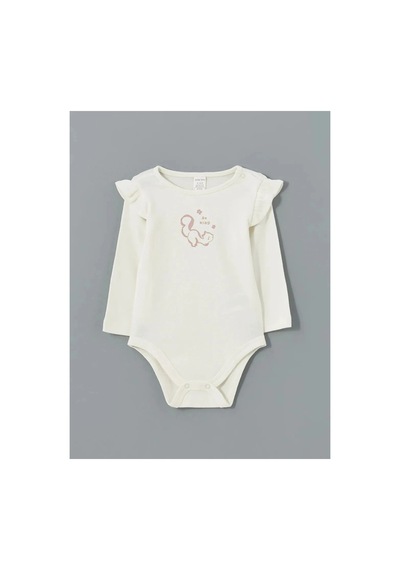 Lc Waikiki Lcw Baby Ekru Bisiklet Yaka Kız Bebek Hastane Çıkış Seti Ecru