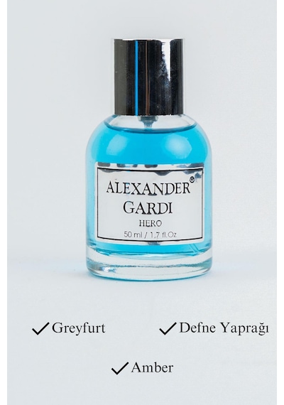 Alexander Gardi Hero Erkek Parfüm EDP 50 ML