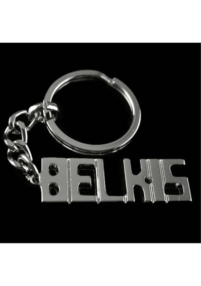 Belkıs - 885 - - Nazblsmm - İsimli Anahtarlık Çok Renkli