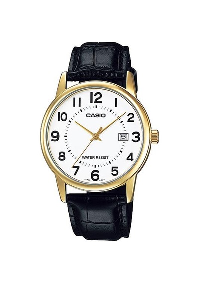 Casıo Mtp-v002gl-7budf Erkek Kol Saati Altın