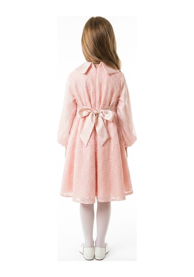 Xo Kids Kız Çocuk Elbise 7-11 Yaş 26571 Pembe