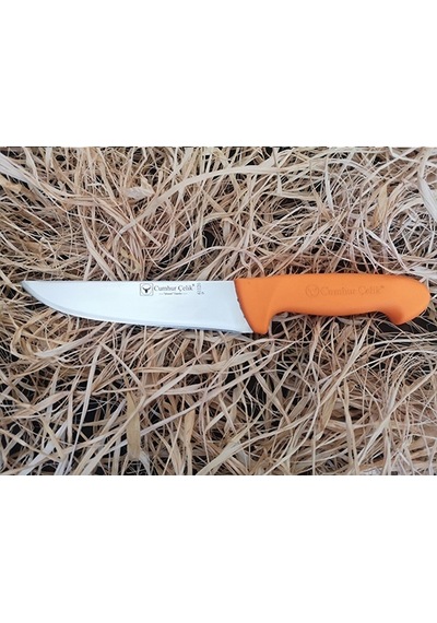 Sürmene Cumhur Çelik 61120 Kasap Kurban Bıçağı, 16,5 Cm, Kaymaz Sap