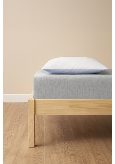 Tek Kişilik Nevresim Takımı Gri Eco Cotton Gri