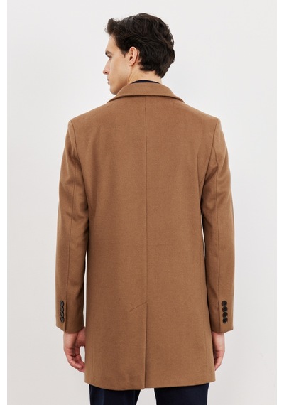 Ac&Co / Altınyıldız Classics Erkek Camel Standart Fit Normal Kesim Mono Yaka Yünlü Palto 4A0523100001Cml48 Camel Ac&Co / Altınyıldız Classics Erkek Camel Standart Fit Normal Kesim Mono Yaka Yünlü Palto 4A0523100001Cml48 Camel