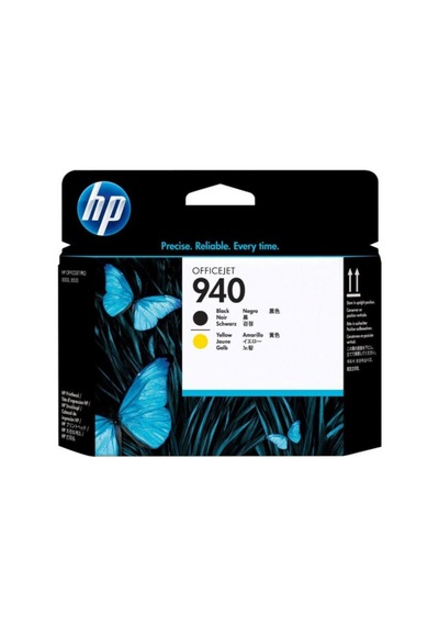 Hp C4900a 940 Eski Tarihli Siyah Ve Sarı  Baskı Kafası