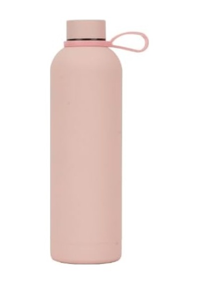 Çelik İçli Termos 750 Ml Pembe Skm005 Açık Beyaz
