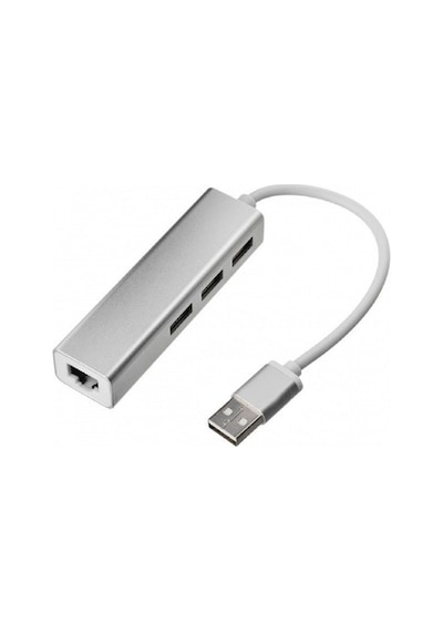 Yenilzd Alüminyum Usb To Rj45 Ethernet +Usb3 Port Hub Okuyucu
