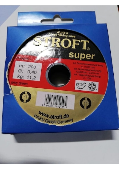 Stroft Super 200mt Monoflament 0,40mm - Standart