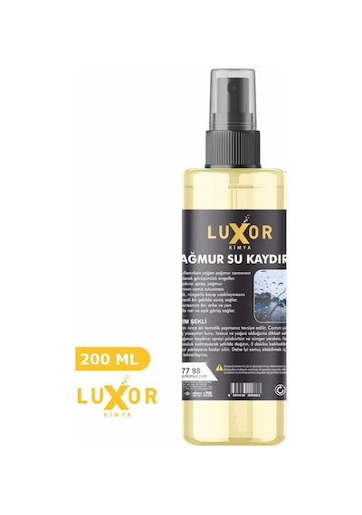 Luxor Kimya Yağmur Su Kaydırıcı Sprey 200 ML