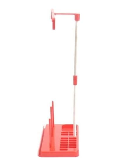 Ev Tipi Dikiş Makinesi Çardağı İplik Çardağı Plastik Çardak Seti Kırmızı Makara Standı Ts-500
