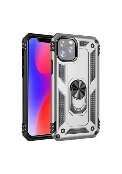 Apple Uyumlu iPhone 11 Pro Max Yüzüklü Standli Vega Kilif Ekran Koruyucu 510330937