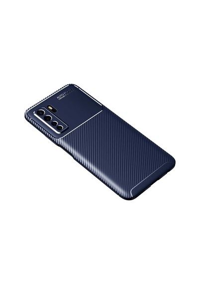 Adige Huawei P40 Lite 5g Kılıf Negro Karbon Desen Silikon