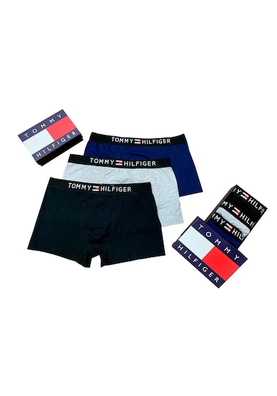 Tommy Hilfiger Erkek 3 Lü Boxer Set KARIŞIK RENK