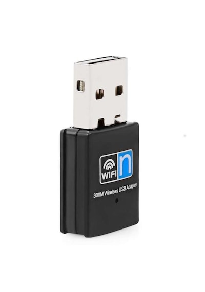 Usb Adaptör Alıcı Kablosuz Wifi Adaptör Mini 300 Mbps Realtek Rtl8192eu Chipset
