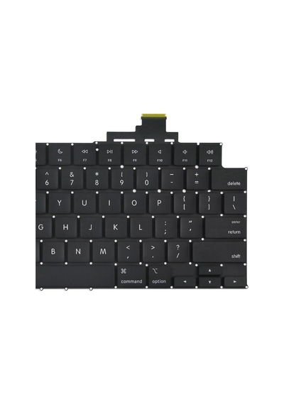Macbook Air 13" M2 Uyumlu A2681 Klavye - Küçük Enter En Q