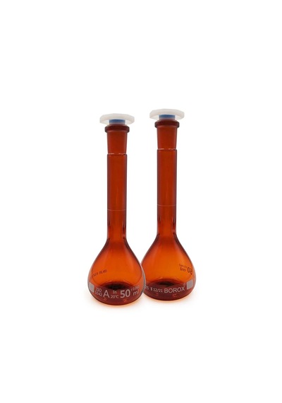 Borox Amber Cam Balon Joje 50 Ml - Pp Tıpalı - Class A Sertifikalı - 2 Adet/paket