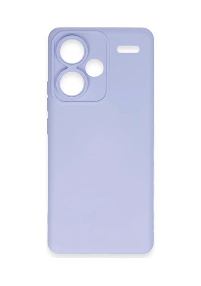 Xiaomi Redmi Note 13 Pro Plus Uyumlu Kılıf Nano İçi Kadife Silikon - Lila