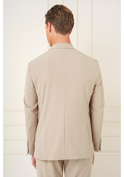 Efor C 680 Slim Fit Bej Spor Ceket Bej