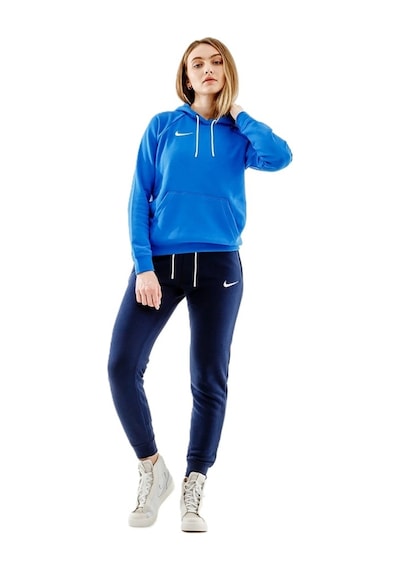 Nike Sportswear Essential Fleece Fermuar Cepli Kadın Lacivert Eşofman Altı