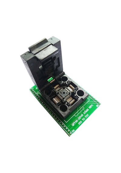 QFP48 TQFP48 DIP48 0.5 MM Pitch Programlama Adaptörü