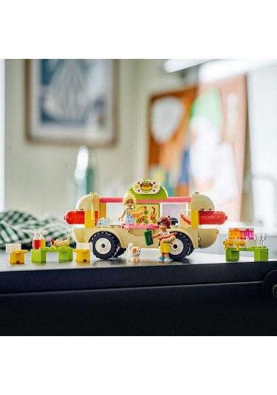 LEGO® Friends Sosisli Sandviç Arabası 42633 4+ Yaratıcı Oyuncak Yapım Seti - 100 Parça