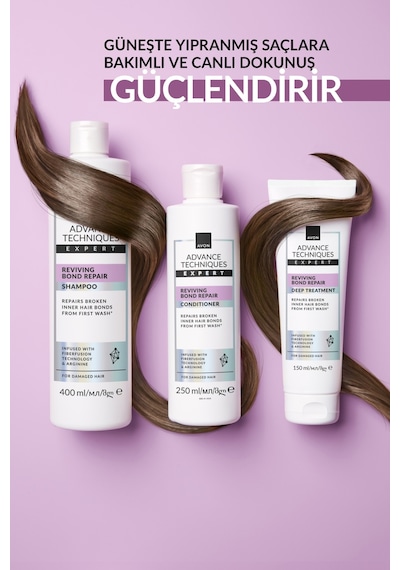 Advance Techniques Expert Saç Bağlarını Güçlendiren Canlandırıcı Yoğun Bakım Maskesi 150ml İkili Paket