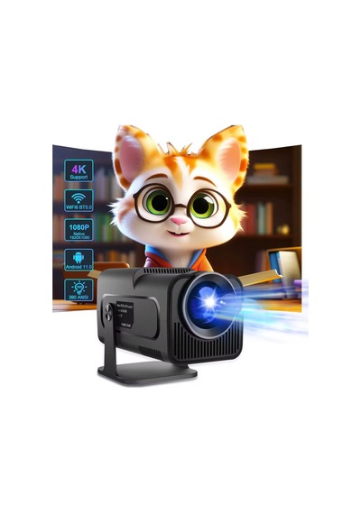 Hy320 Mini 4k Android Taşınabilir Akıllı Projeksiyon Cihazı