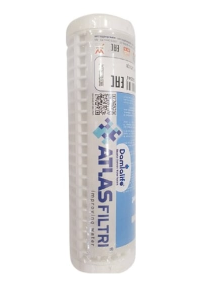 Atlas Italyan 10'' Yıkanabilir  yıkanabilen 50 Micron Tortu Filtresi