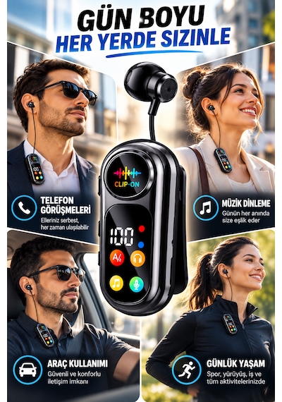 Beeman S-530 Max Bluetooth 6.0 Kulak İçi Kulaklık
