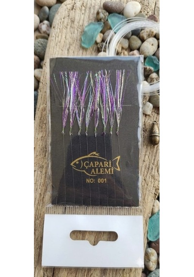 Çapari Alemi Üst Kalite Glow Simler İle Mor Kombin