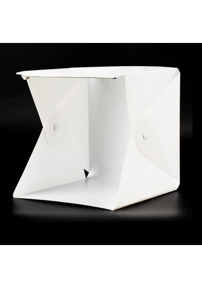 Light Box 20 x 20 CM Mini Stüdyo Led Işıklı Tripod Kumandalı Ürün Fotoğraf Çekim Çadırı