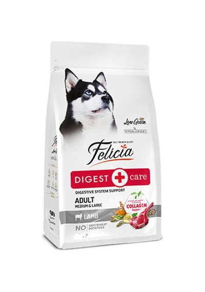 Felicia Hipoalerjenik Adult Medium Kuzulu Düşük Tahıllı Orta Irk Yetişkin Köpek Maması 6 Kg