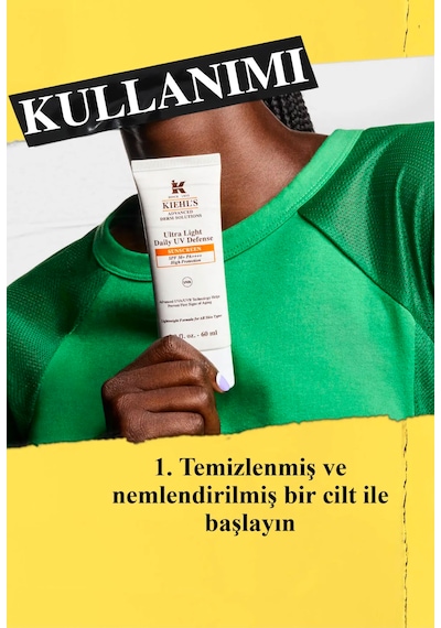 Kiehl's Ultra Light Günlük Uv Koruyucu Güneş Kremi - Spf50 30 Ml