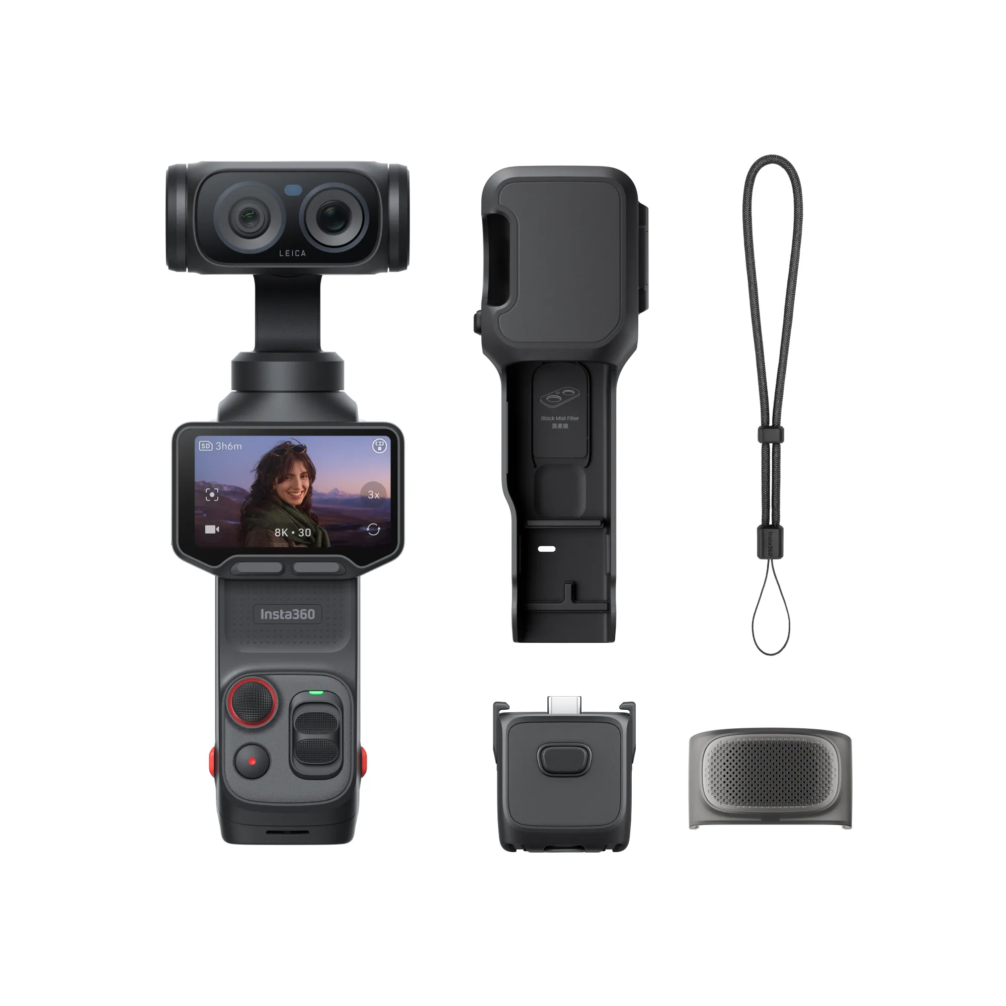 Insta360 Luna Ultra Standard Combo Cosmic Black Siyah