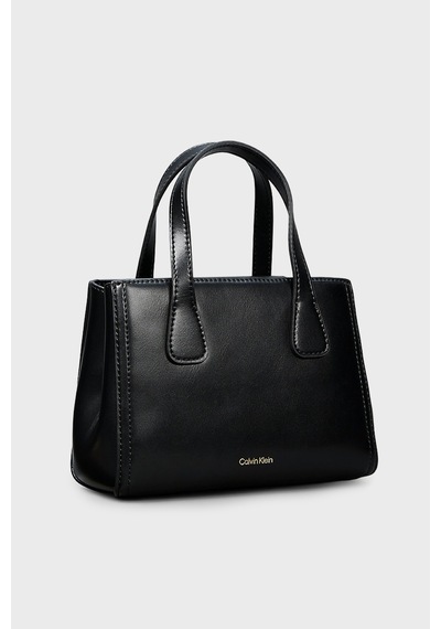 Calvin Klein Logolu Sabit Askılı Çanta Lv04f3520gub1 Bayan Çanta Lv04f3520g Ub1 Siyah