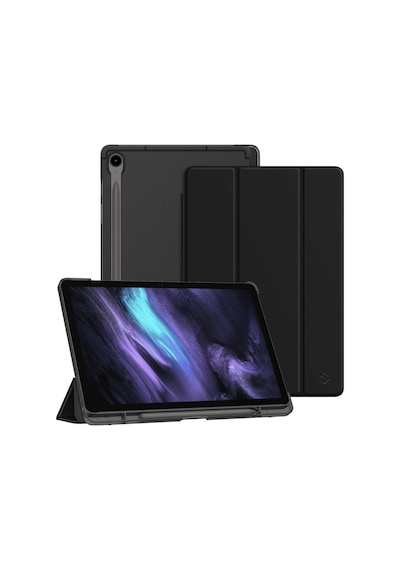 Samsung Uyumlu Galaxy S10 Fe+ Plus 13.1inç Kılıf Flip Cover Kalem Bölmeli Pc Case Kapaklı