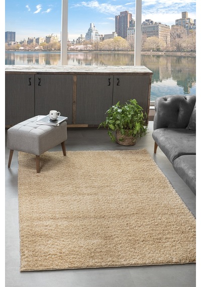 Mariesse Home Gold Yumuşak Peluş Shaggy Dokuma Halı Çocuk Odası Oturma Odası Salon Mutfak Halısı Multi Gold