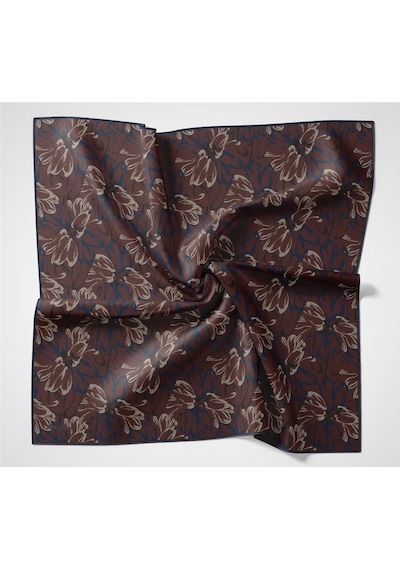 Silk Home Pamuk Polyester Eşarp Kiremit-bordo Taş Lacivert Siyah Botanik Desenli Soft Dokulu Tok Duruşlu 90x90 Çok Renkli Silk Home Pamuk Polyester Eşarp Kiremit-bordo Taş Lacivert Siyah Botanik Desenli Soft Dokulu Tok Duruşlu 90x90 Çok Renkli