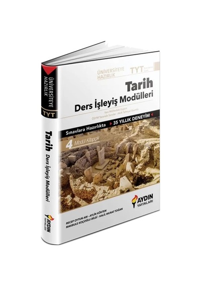 Aydın Yayınları Üniversiteye Hazırlık Tyt Tarih Ders İşleyiş Modülleri