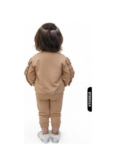 Xo Kids Kız Çocuk Eşofman Takım 9-24 Ay 52017 Camel